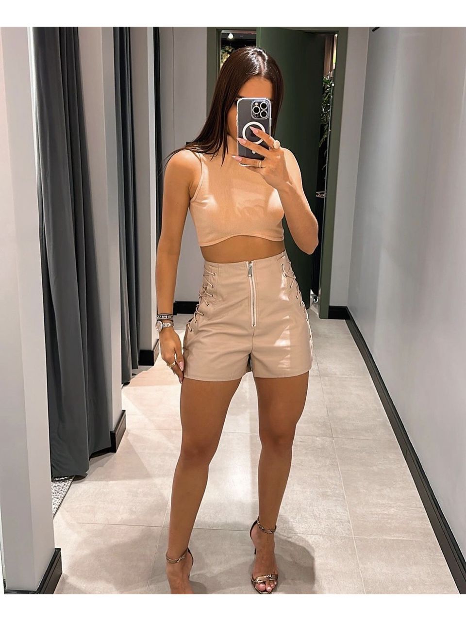 CROPPED CANELADO CAVADO NUDE - 0002070010 - ISABELA MENEZES