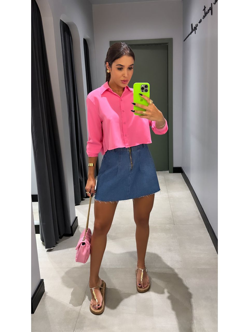 CAMISA DALILA ROSA - 0006680022 - ISABELA MENEZES