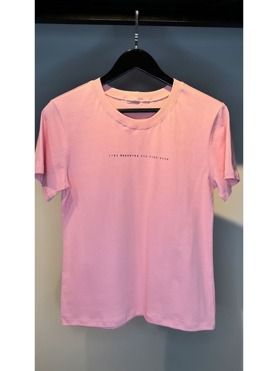 T-SHIRT STAY WHEREVE ROSA BEBE - 0006200103 - ISABELA MENEZES