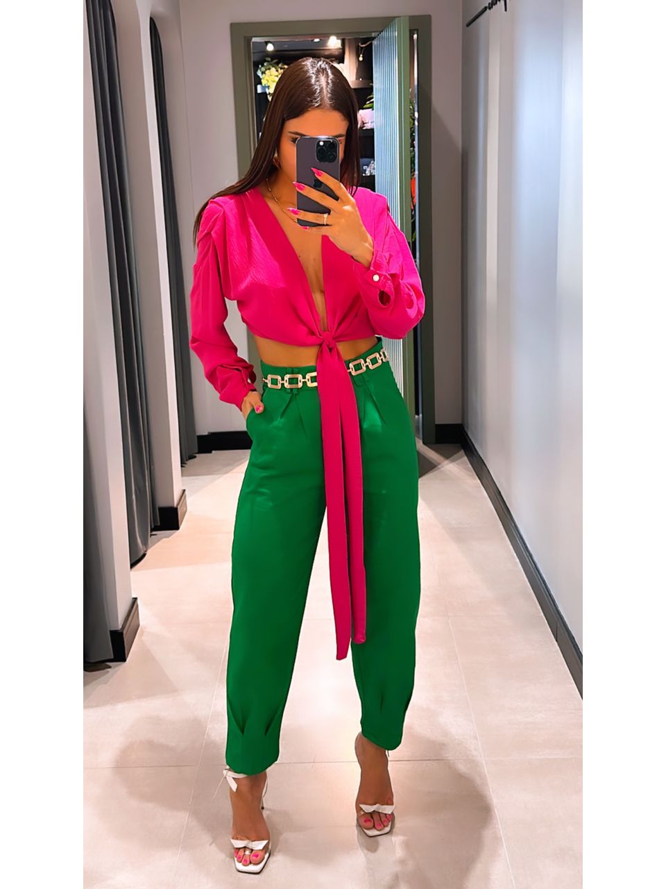 CROPPED DUNA ML PINK - 0002500006 - ISABELA MENEZES