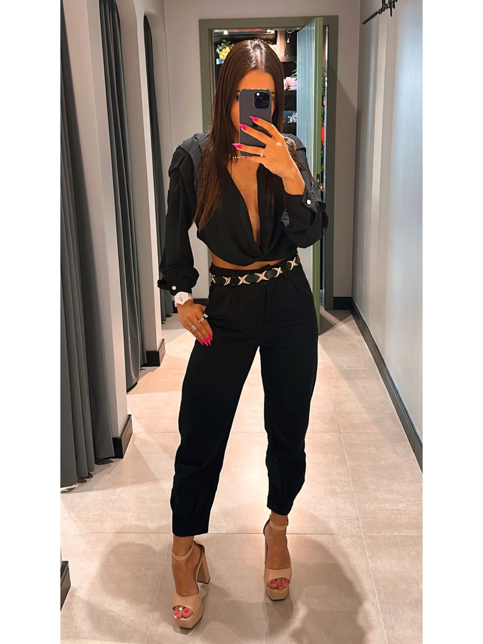 CROPPED DUNA ML PRETO - 0002500004 - ISABELA MENEZES