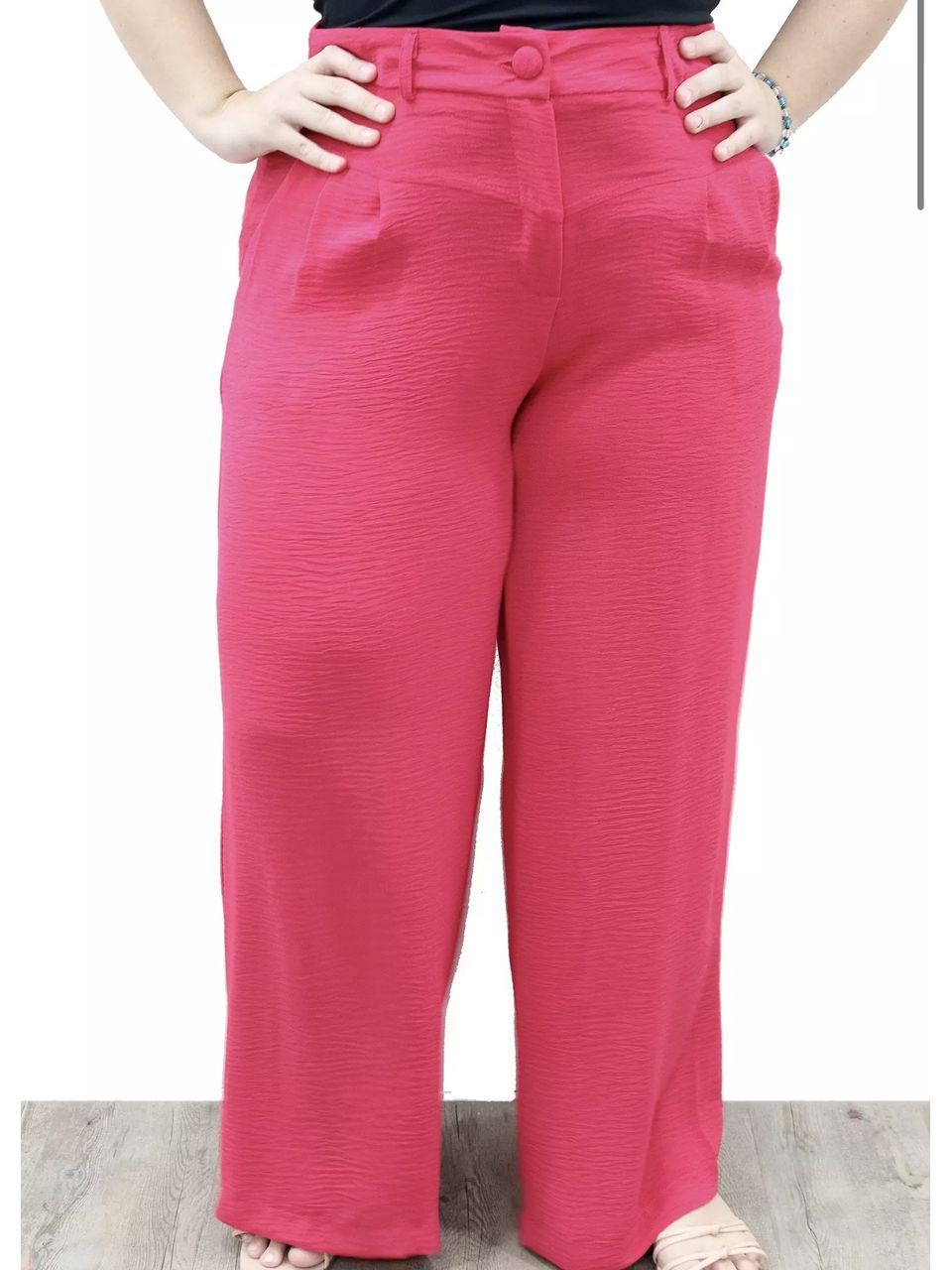 CALÇA PANTALONA DUNA PINK - 0005050006 - ISABELA MENEZES