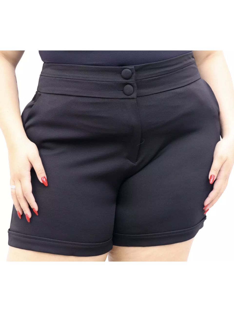 SHORT ALFAIATARIA CECI PRETO - 0005040004 - ISABELA MENEZES