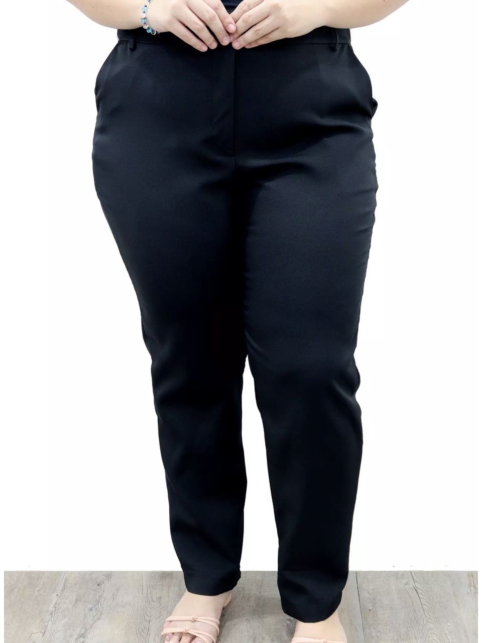 CALÇA ALFAIATARIA LANA PRETO - 0005070004 - ISABELA MENEZES