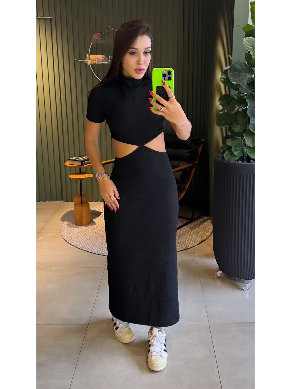 VESTIDO ISLA PRETO - 0007360004 - ISABELA MENEZES