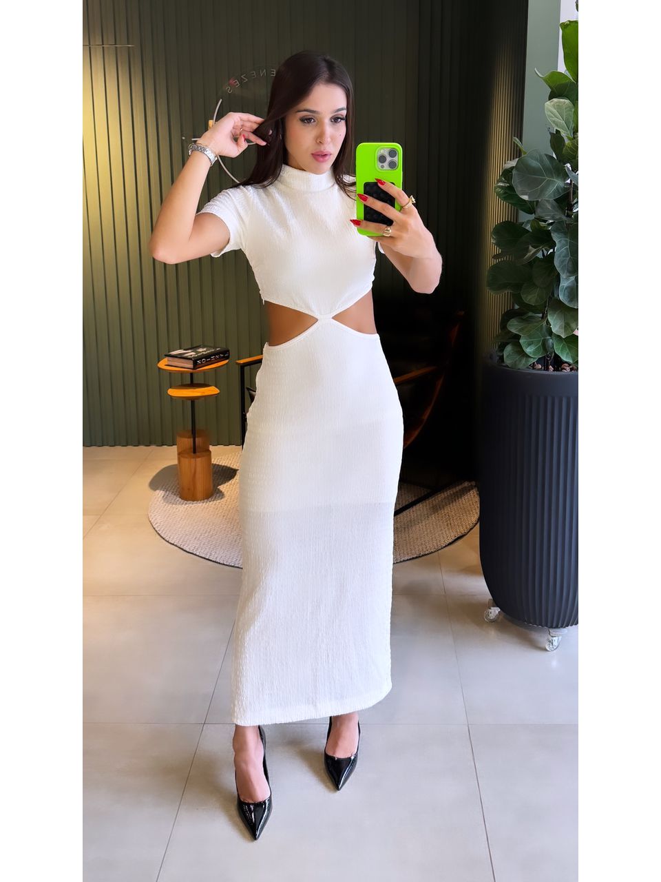 VESTIDO ISLA OFF WHITE - 0007360003 - ISABELA MENEZES