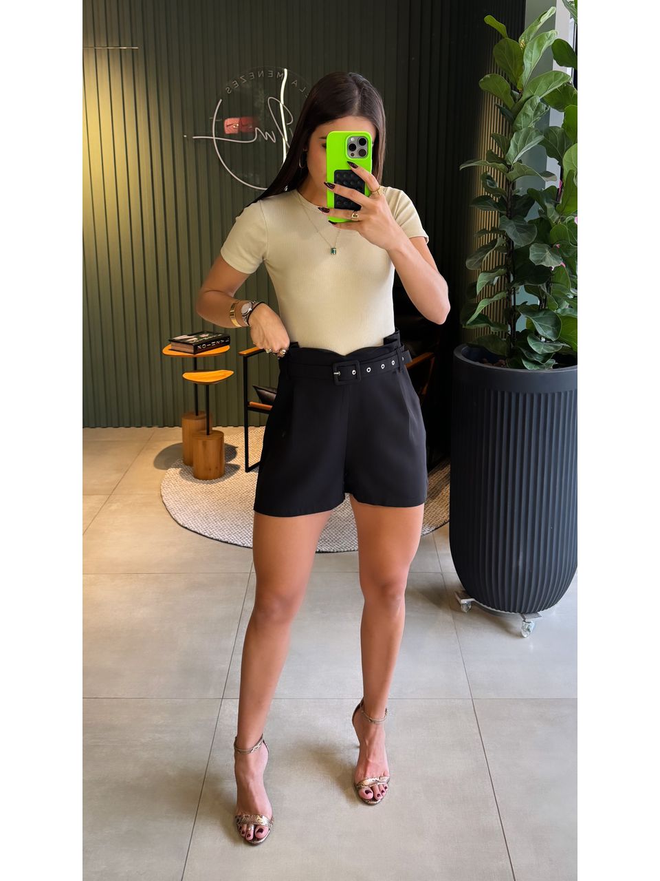 BODY CANELADO MANGUINHA AREIA - 0007460086 - ISABELA MENEZES