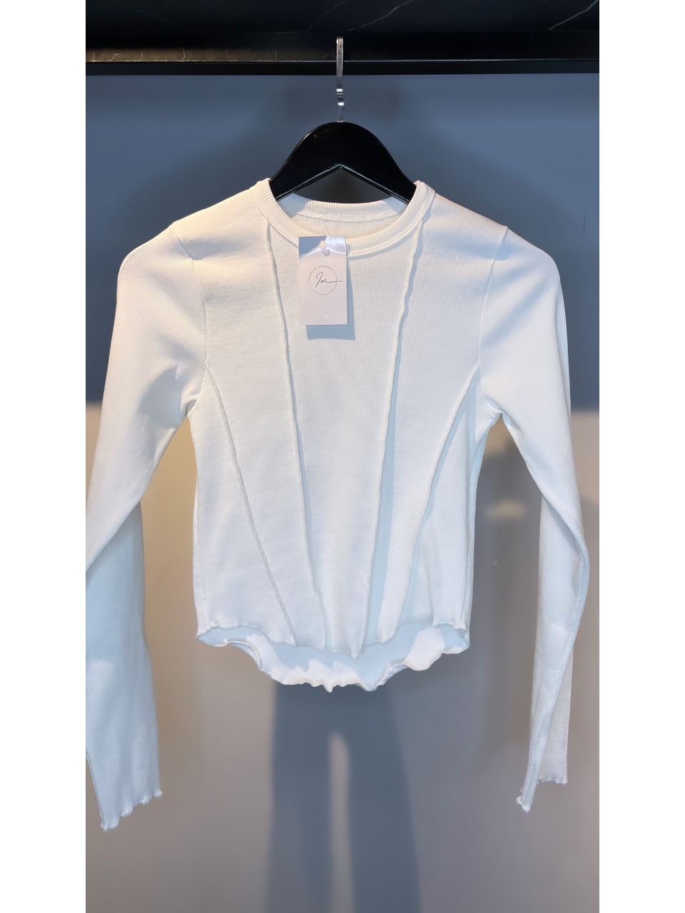 BLUSA FRISÔ OFF WHITE - 0008380003 - ISABELA MENEZES