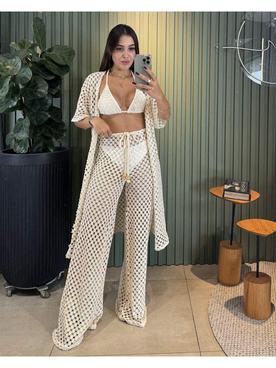 CONJUNTO CURAÇÃO CREME - 0011780054 - ISABELA MENEZES