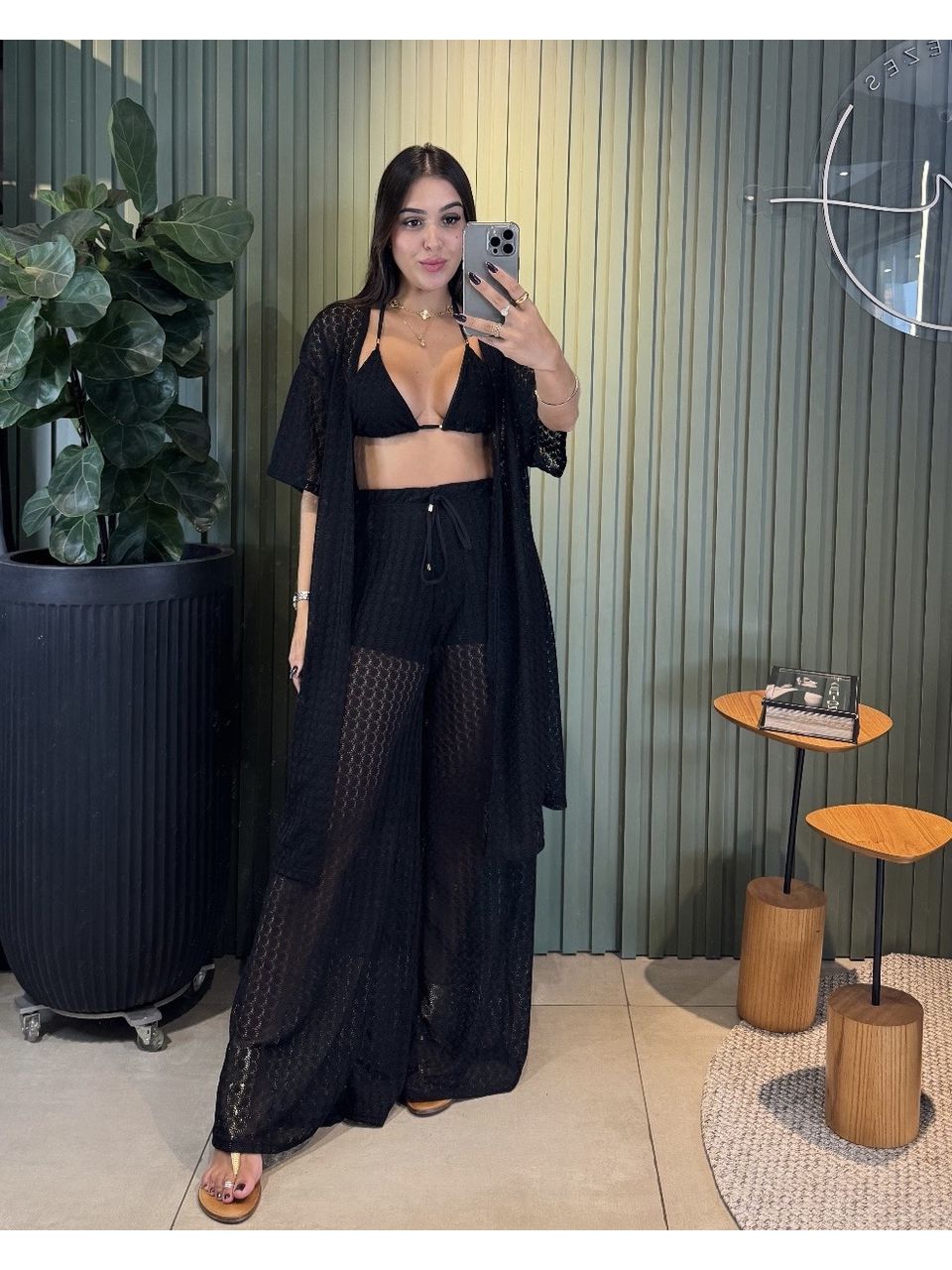 CONJUNTO PUNTA CANA PRETO - 0011770004 - ISABELA MENEZES