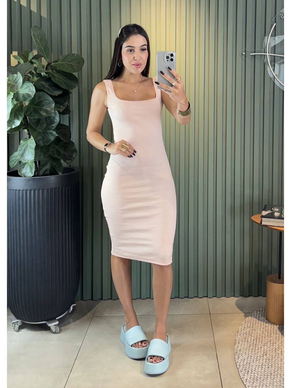 VESTIDO MAVIE ROSA - 0011950022 - ISABELA MENEZES