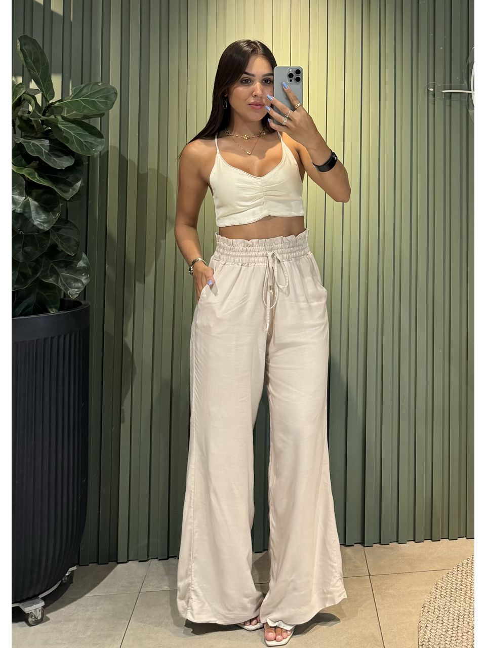 CROPPED NADINE OFF WHITE - 0012200003 - ISABELA MENEZES
