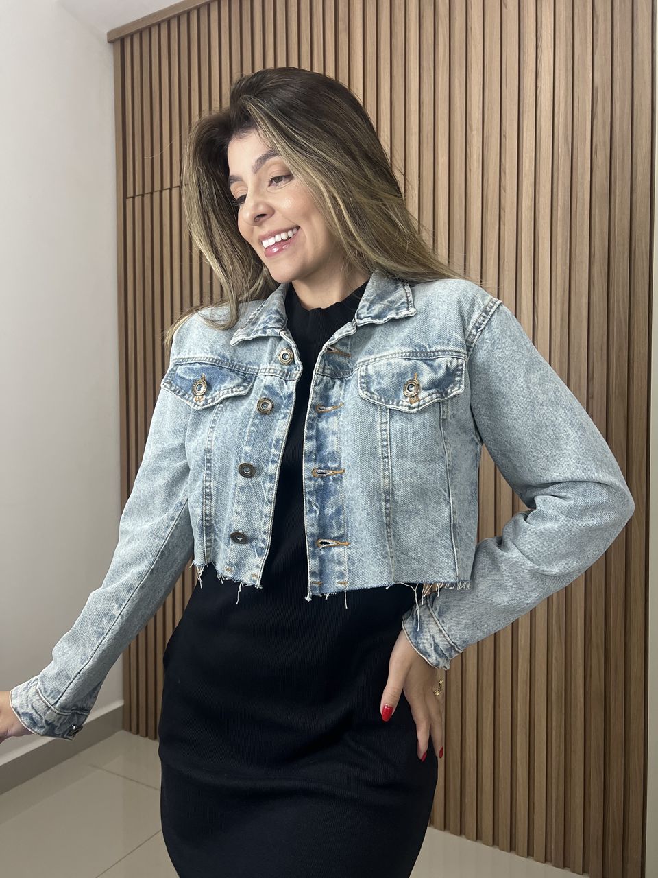 Jaqueta Jeans