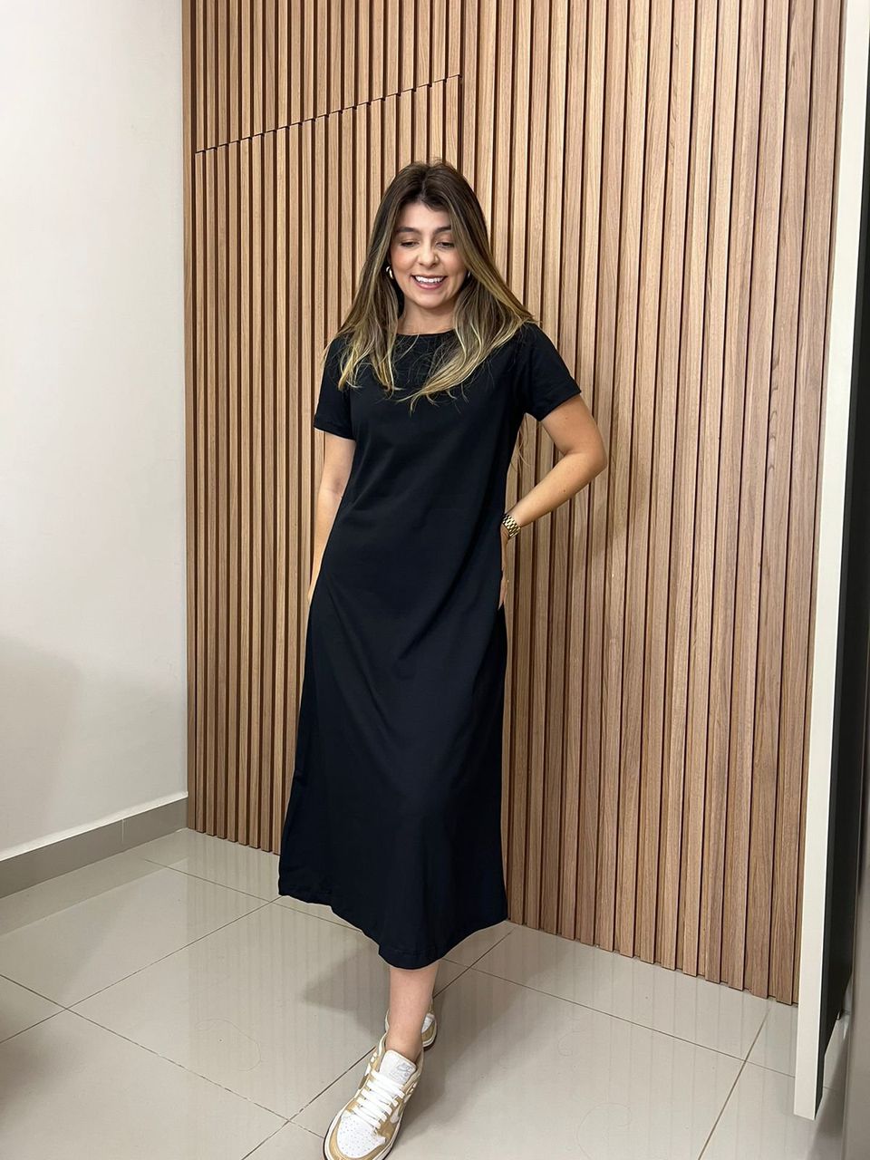 Vestido Catarina Preto