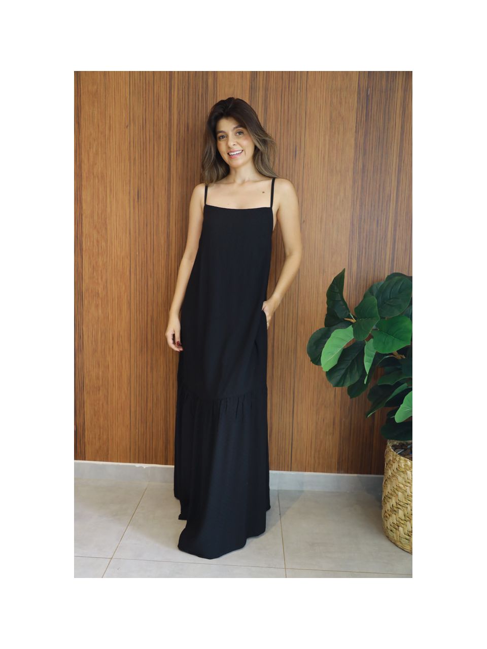 Vestido Celine Preto