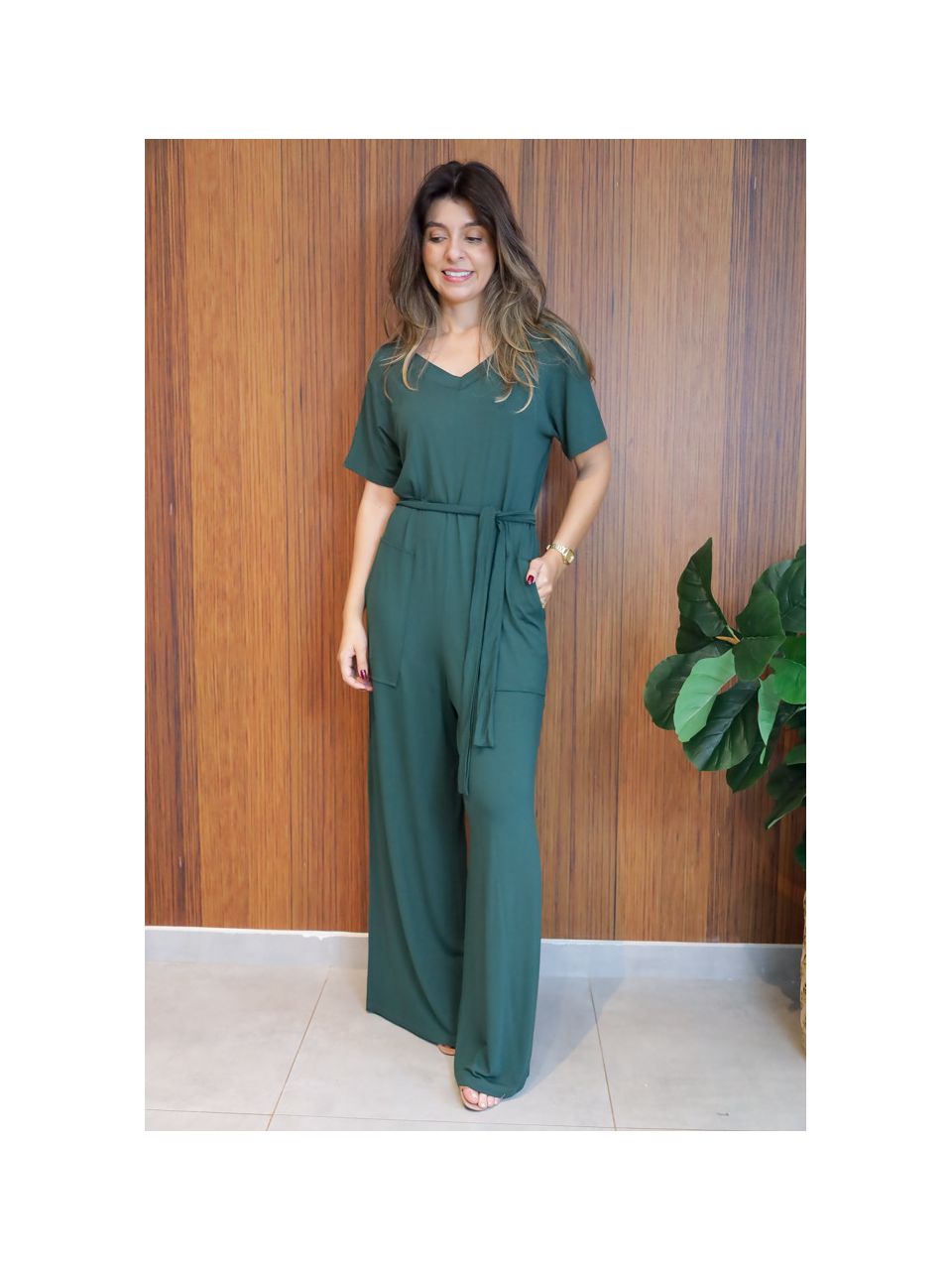 Macacão Basic Verde