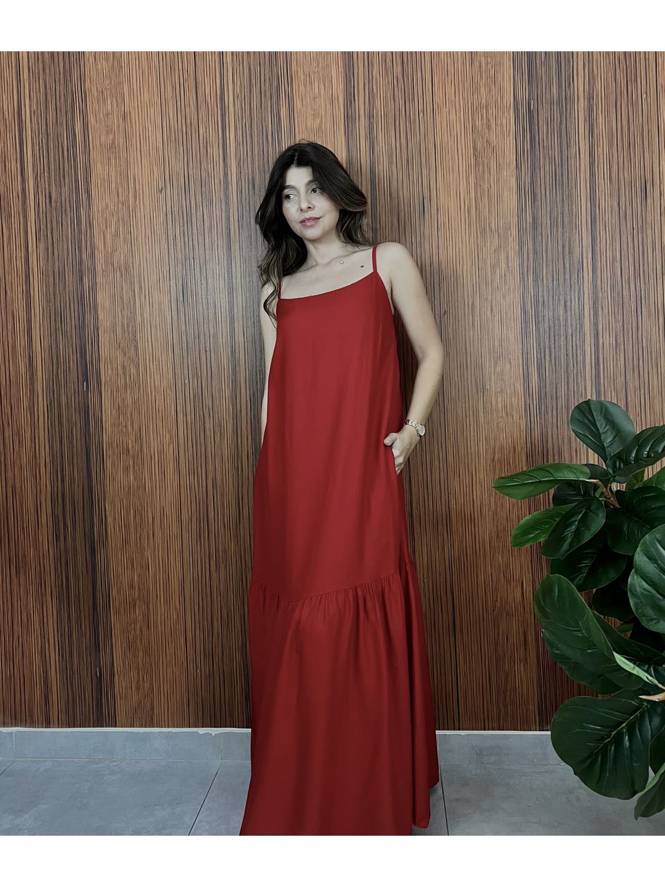 Vestido Celine Vermelho