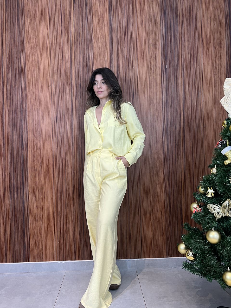 Conjunto Copacabana Amarelo.