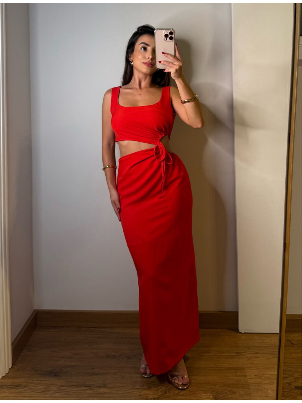 VESTIDO AYLA VERMELHO - Larih Mercurio