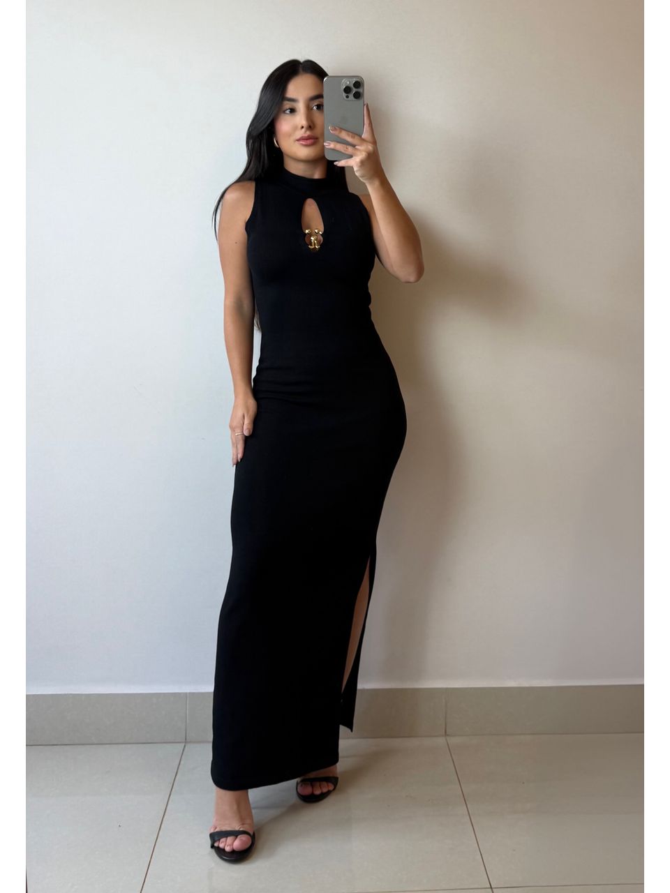 VESTIDO VALENTINA PRETO - Larih Mercurio