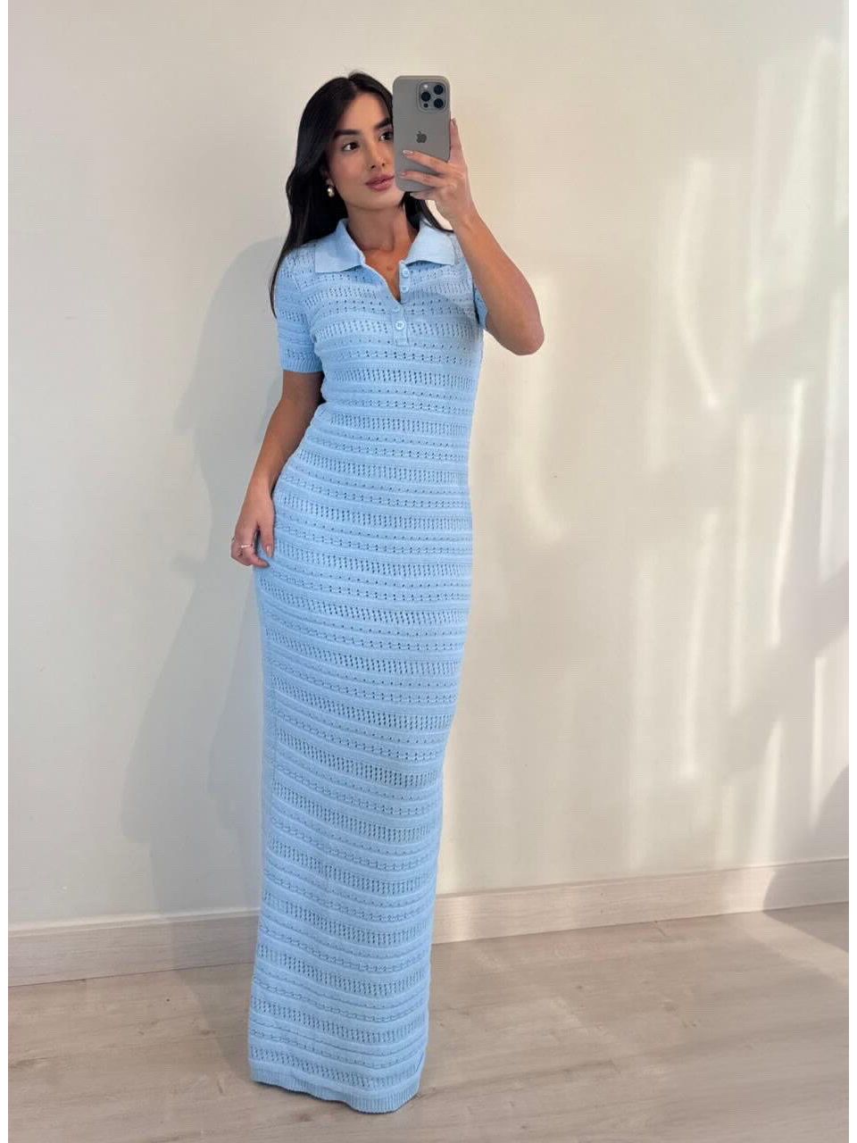 VESTIDO ANNA AZUL - Larih Mercurio