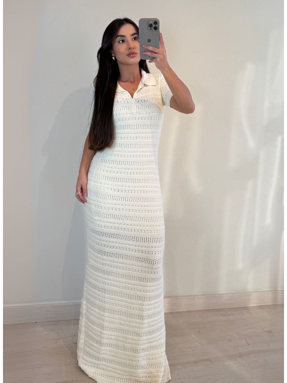 VESTIDO ANNA OFF WHITE - Larih Mercurio