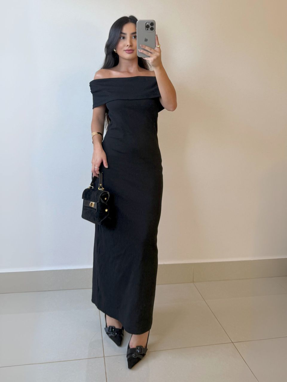 VESTIDO HELOISA PRETO - Larih Mercurio