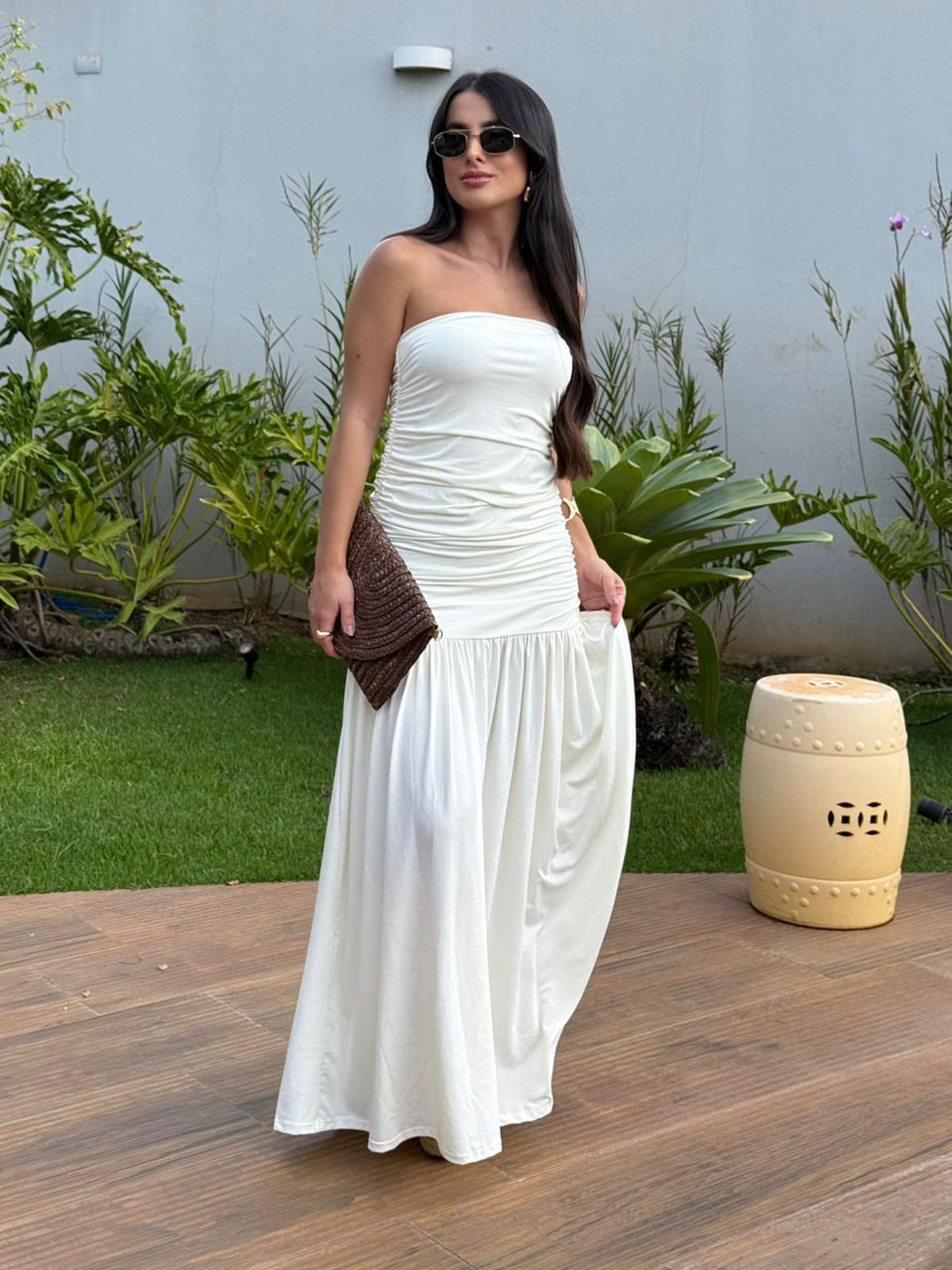 VESTIDO LAURA OFF WHITE - Larih Mercurio