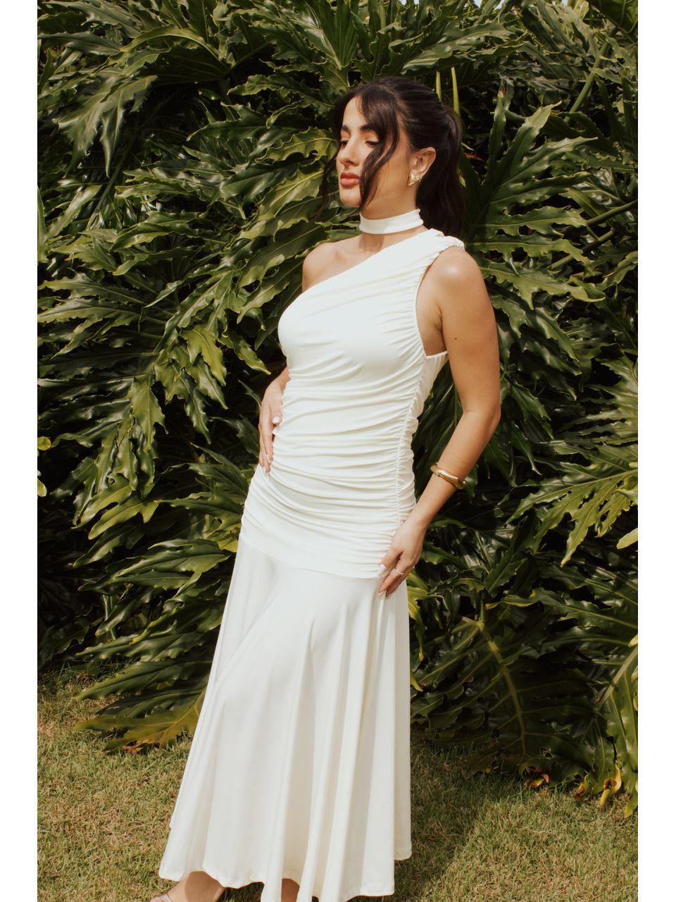 VESTIDO SOFIA OFF WHITE - Larih Mercurio