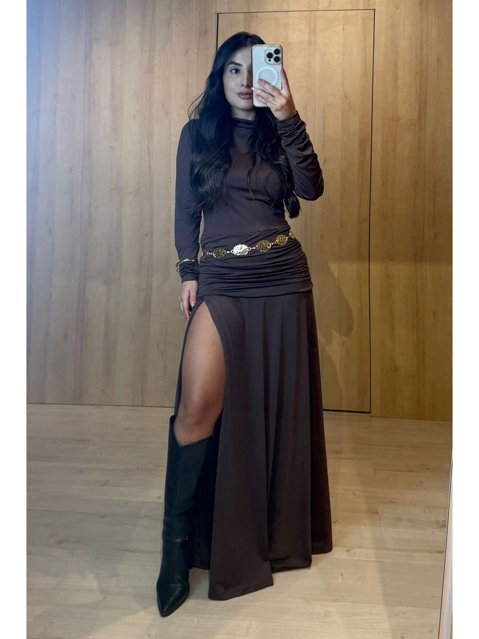 VESTIDO LONGO BEATRIZ - Larih Mercurio