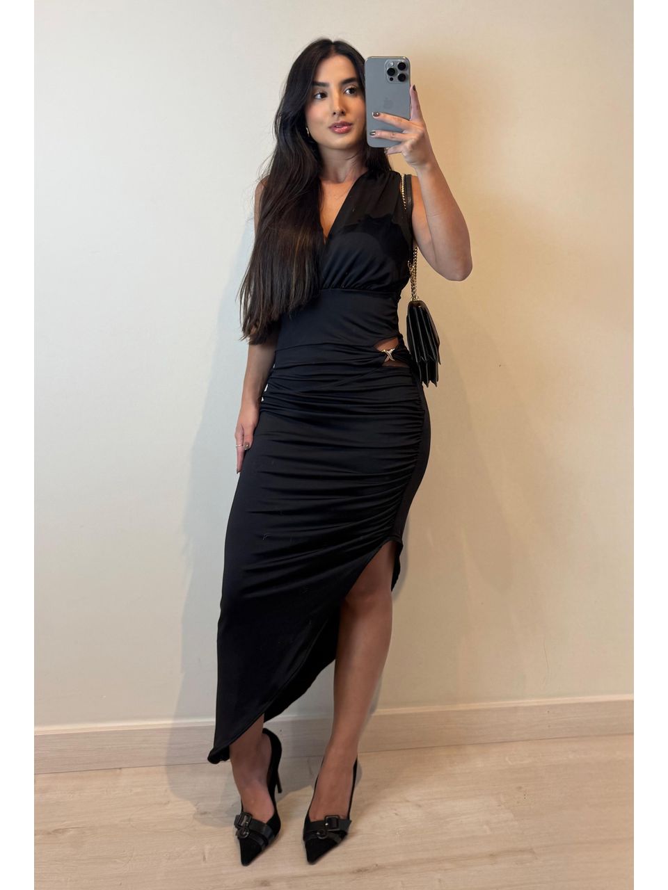 VESTIDO RAQUEL PRETO - Larih Mercurio