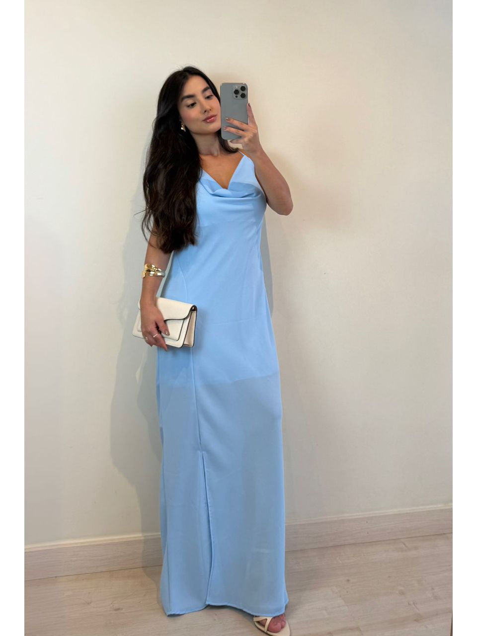 VESTIDO CAPRI AZUL - Larih Mercurio