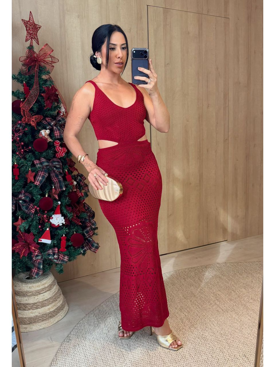 VESTIDO MARI VERMELHO - Larih Mercurio