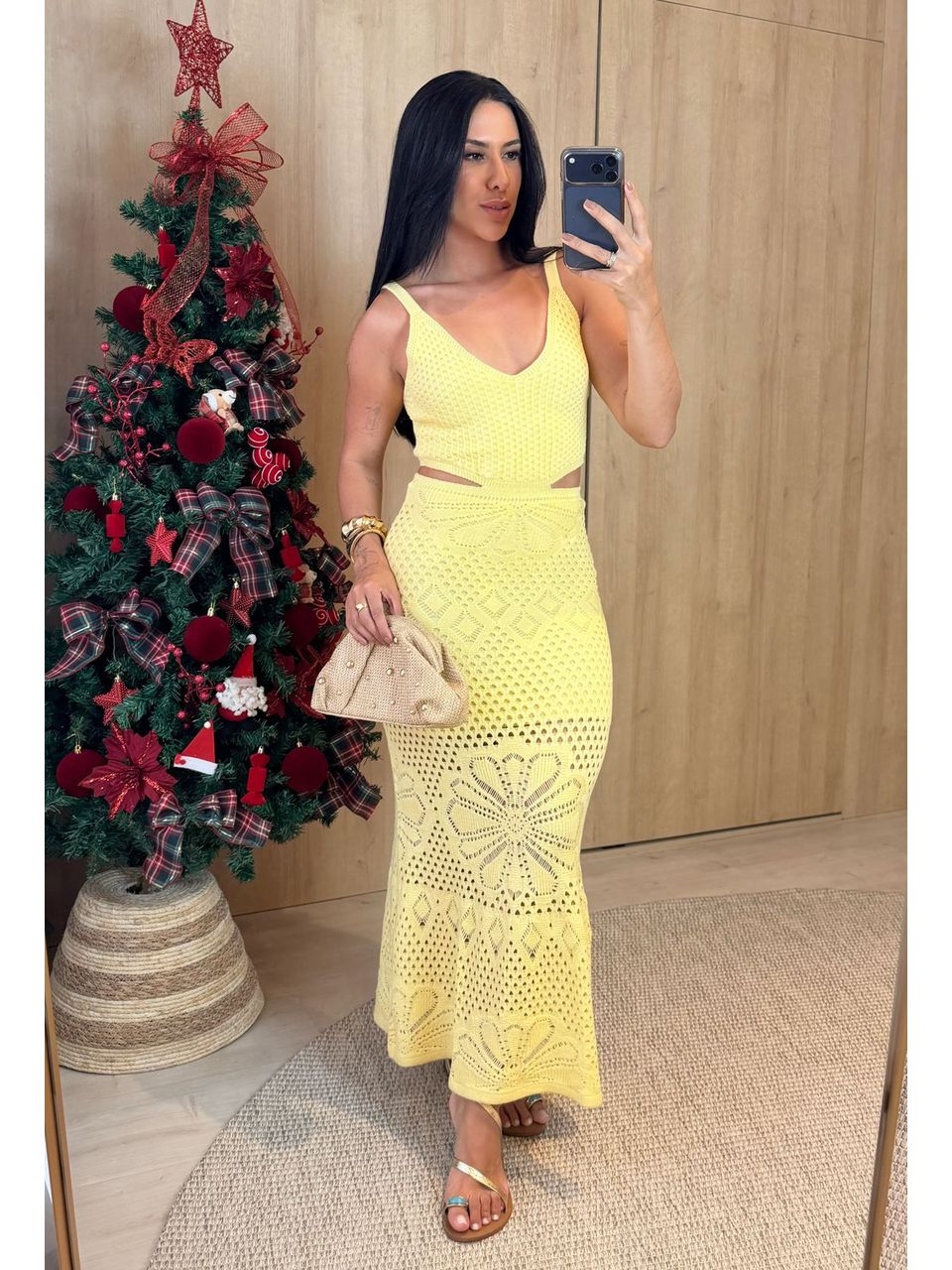 VESTIDO MARI AMARELO - Larih Mercurio