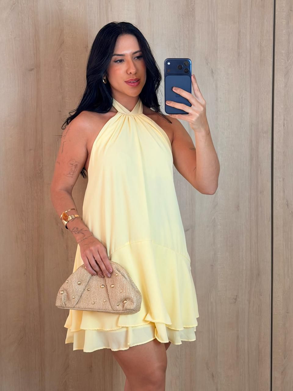 VESTIDO SARA AMARELO - Larih Mercurio