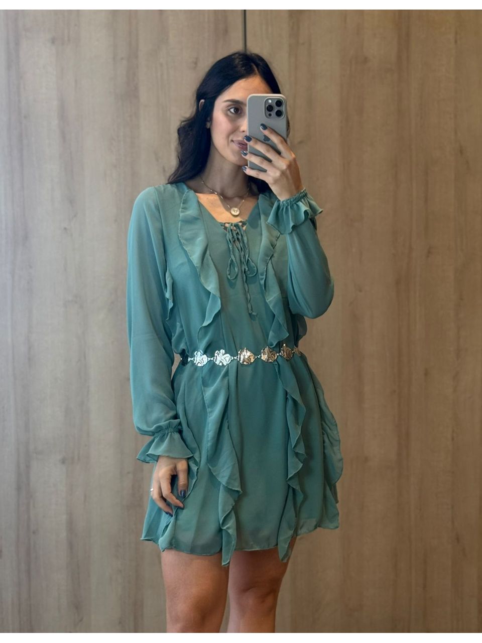 VESTIDO MELISSA VERDE - Larih Mercurio