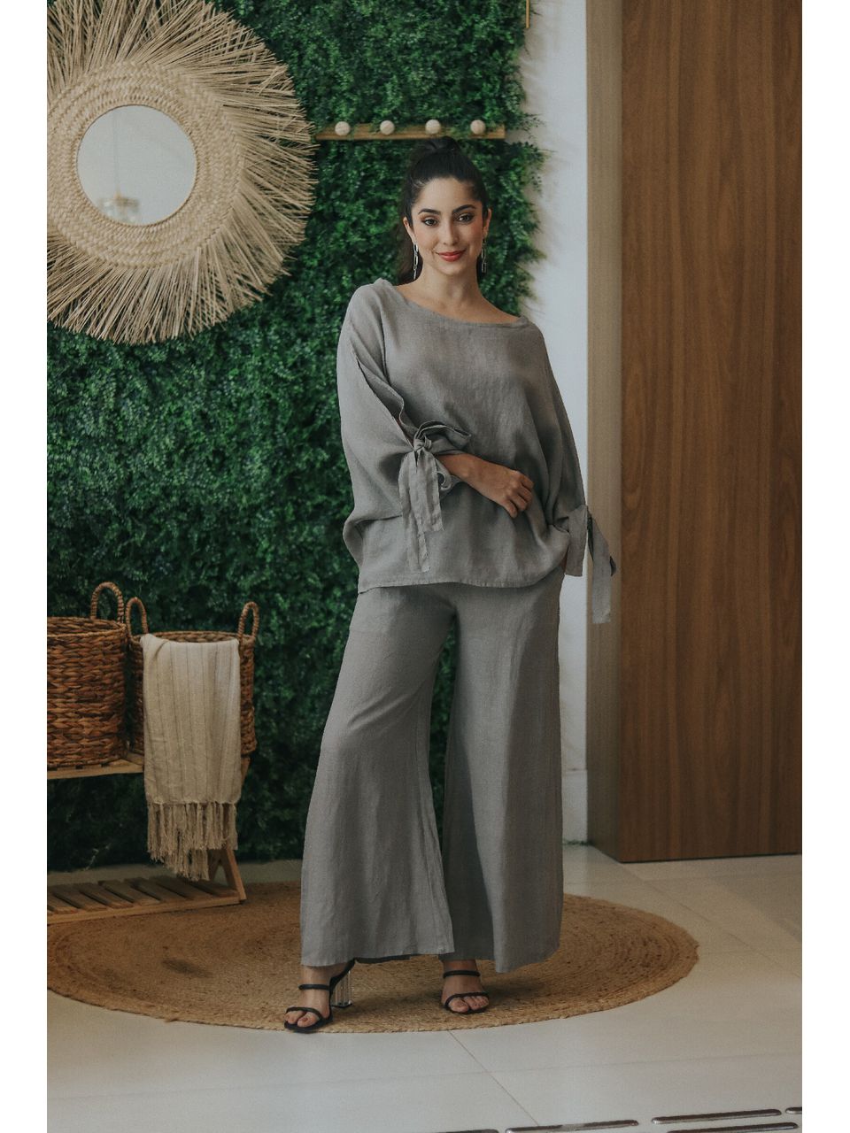 Conjunto Ana Linho Italiano Fendi