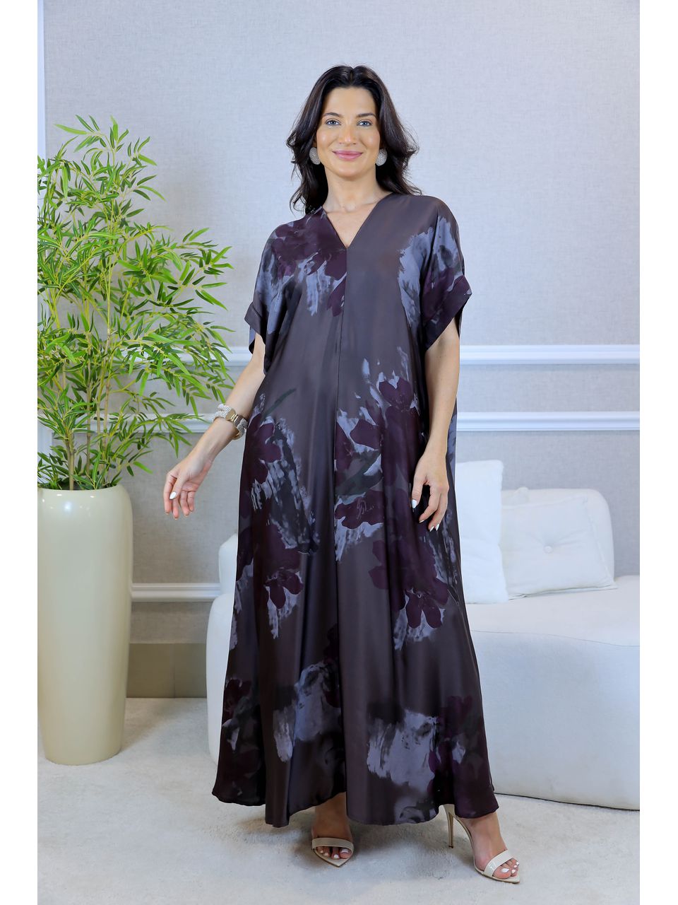 TÚNICA EMILIA MARROM