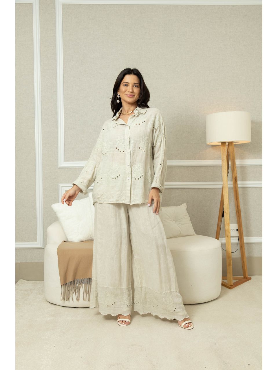 CONJUNTO ACÁCIA BEGE