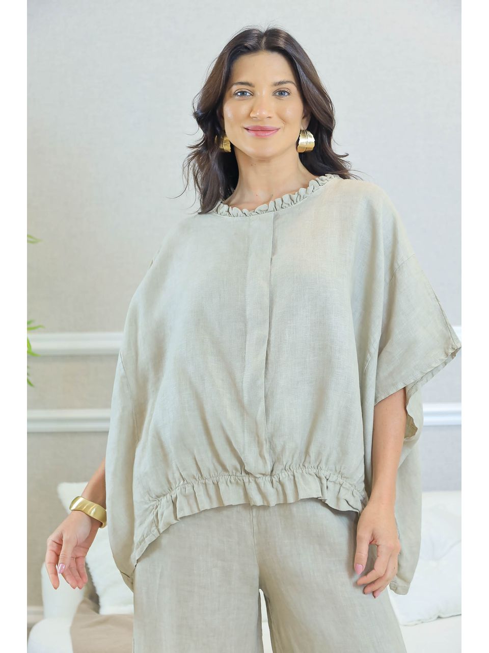 BATA GEORGEA BEGE ESCURO