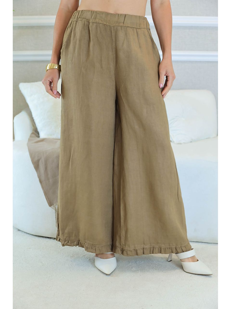 CALÇA TABATA CAPUCCINO