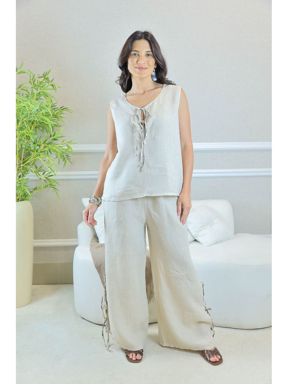 CONJUNTO SORAIA BEGE 