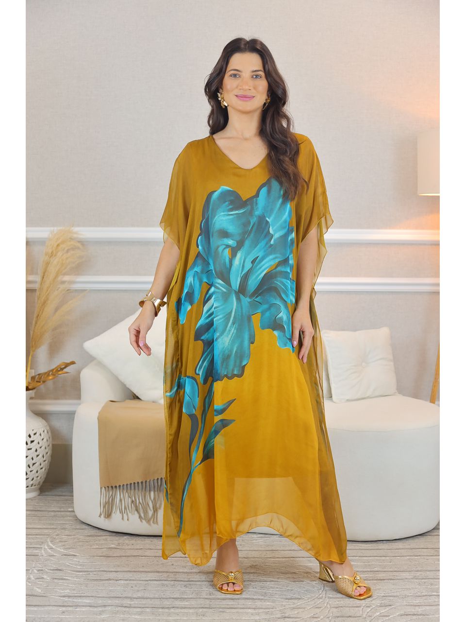 KAFTAN AZALEIA MOSTARDA DIJON