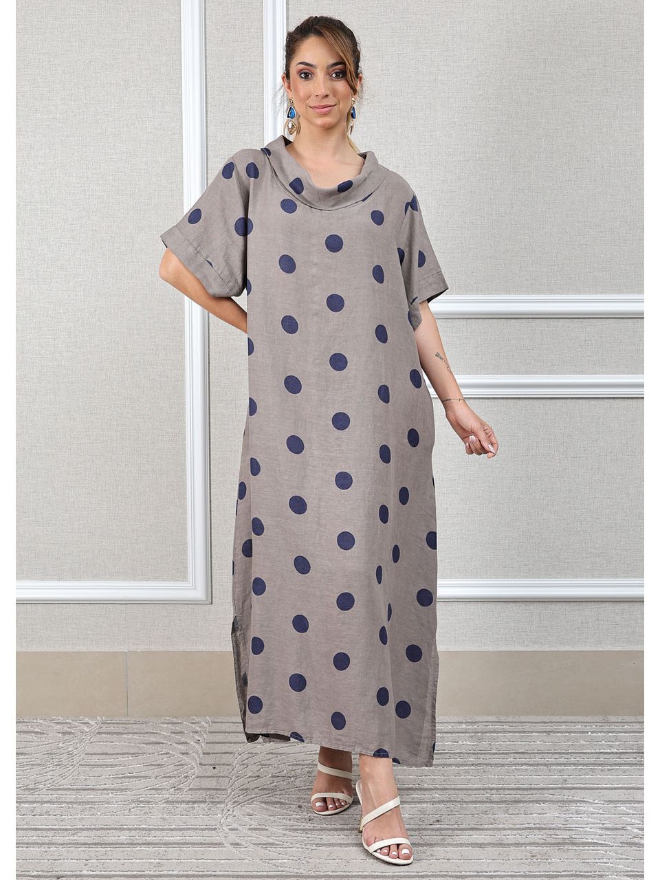 Tunica Debora Linho Italiano Fendi