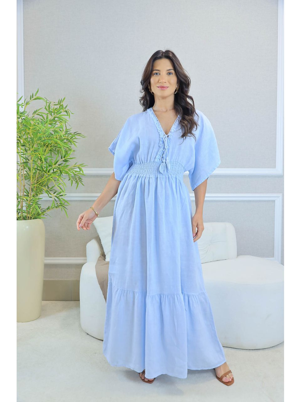 VESTIDO DALIA AZUL BEBE
