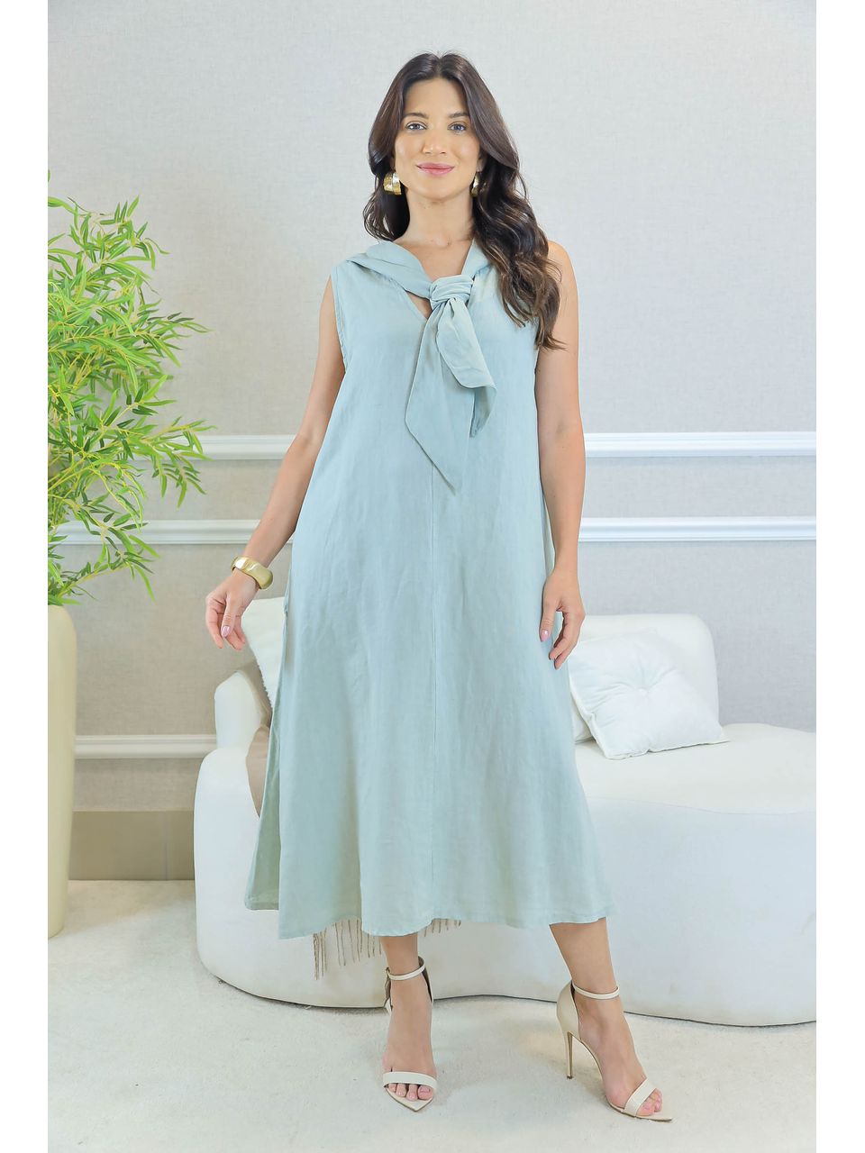 VESTIDO KIMBERLI MENTA