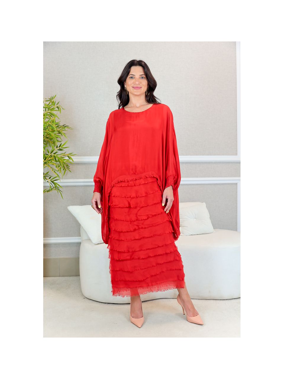 VESTIDO RAINHA VERMELHO