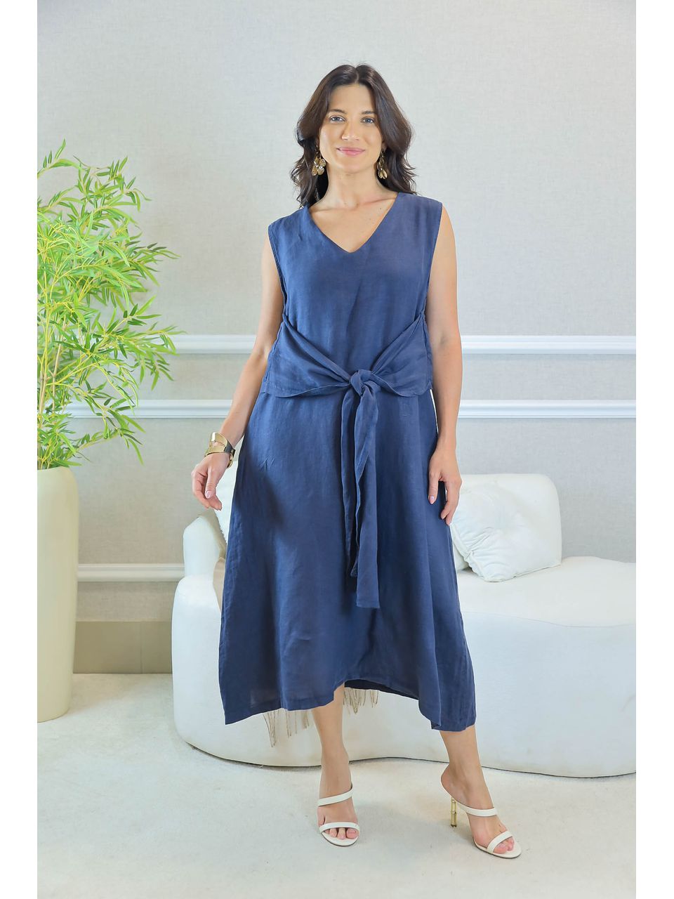 VESTIDO TASHA MARINHO