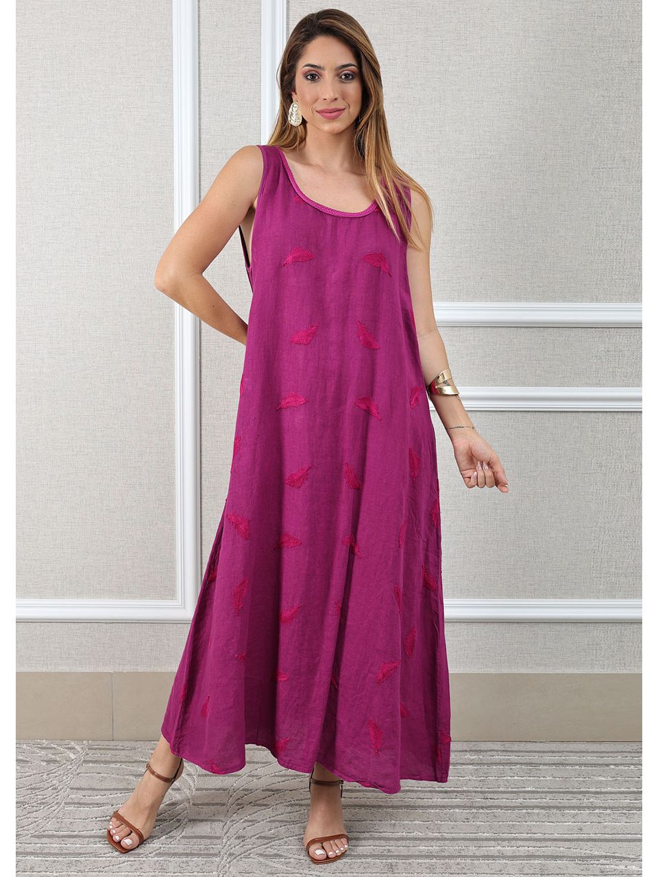 Vestido Emília Roxo