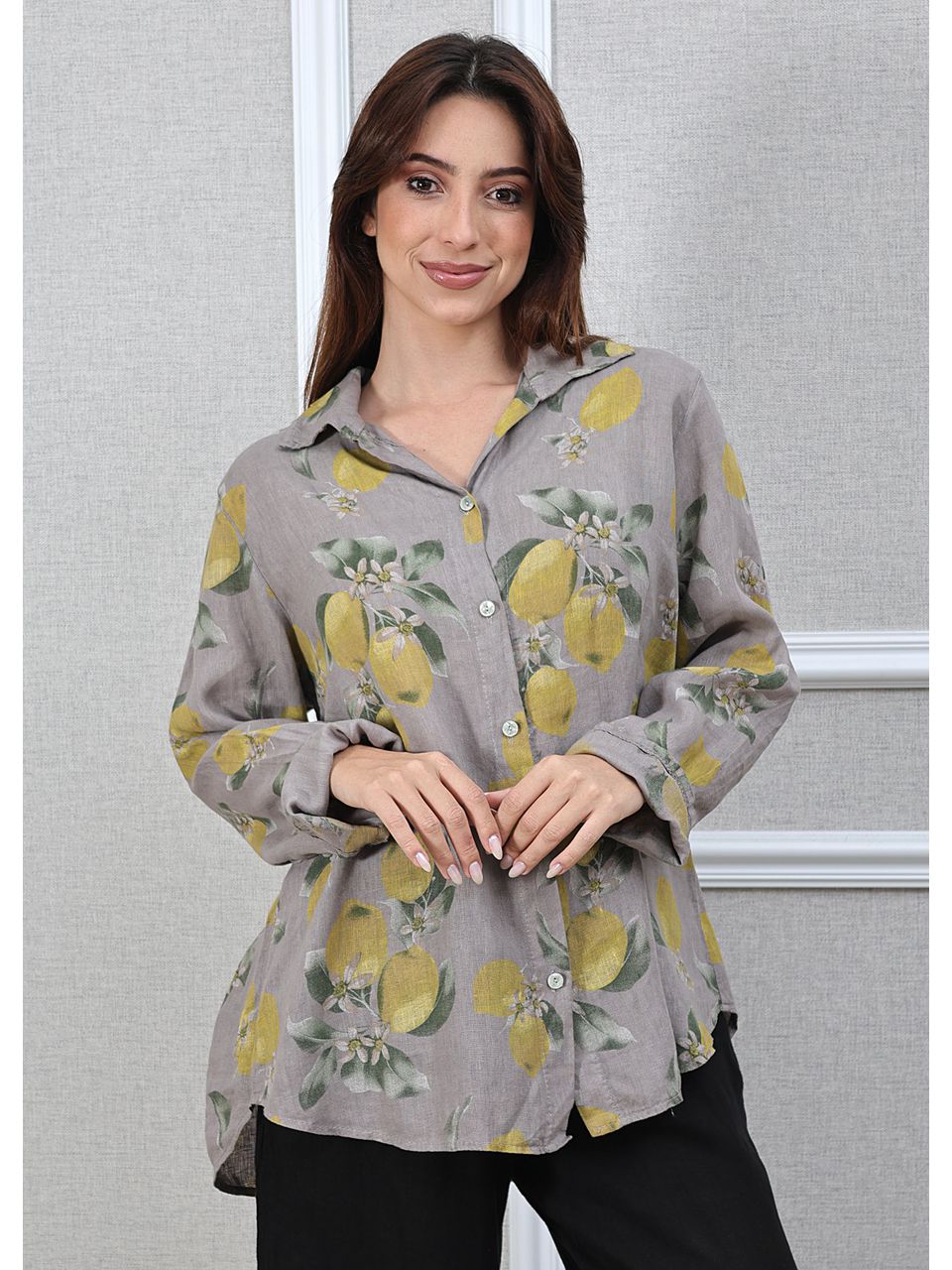 Camisa Loraine Linho Italiano Fendi